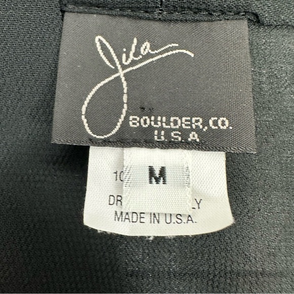 Jila Women’s size Medium Black Sheer Kimono Tie Front Jacket - Picture 11 of 13